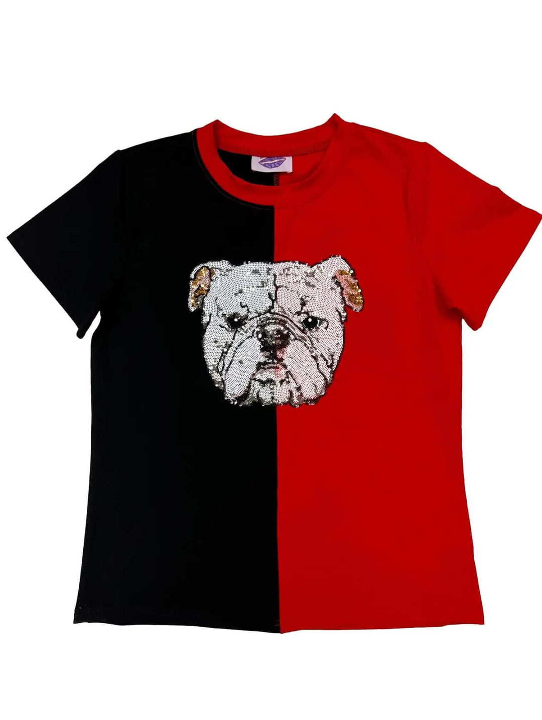 Glitter Dawg Split Tee - Reg & Curvy