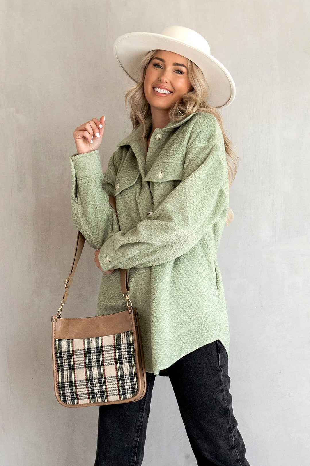 Plaid About Town Crossbody
