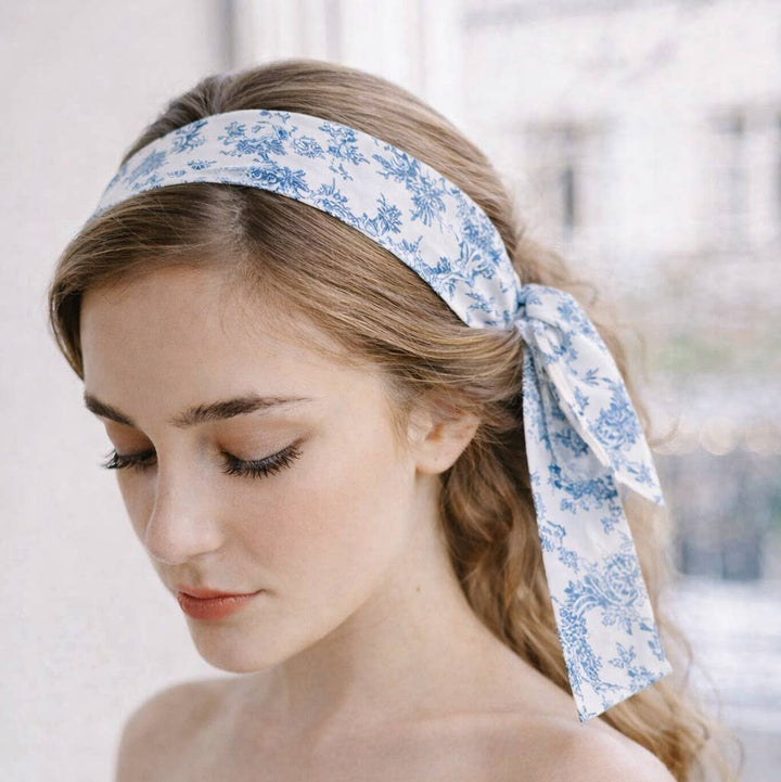 French Kiss Toile Hair Scarf