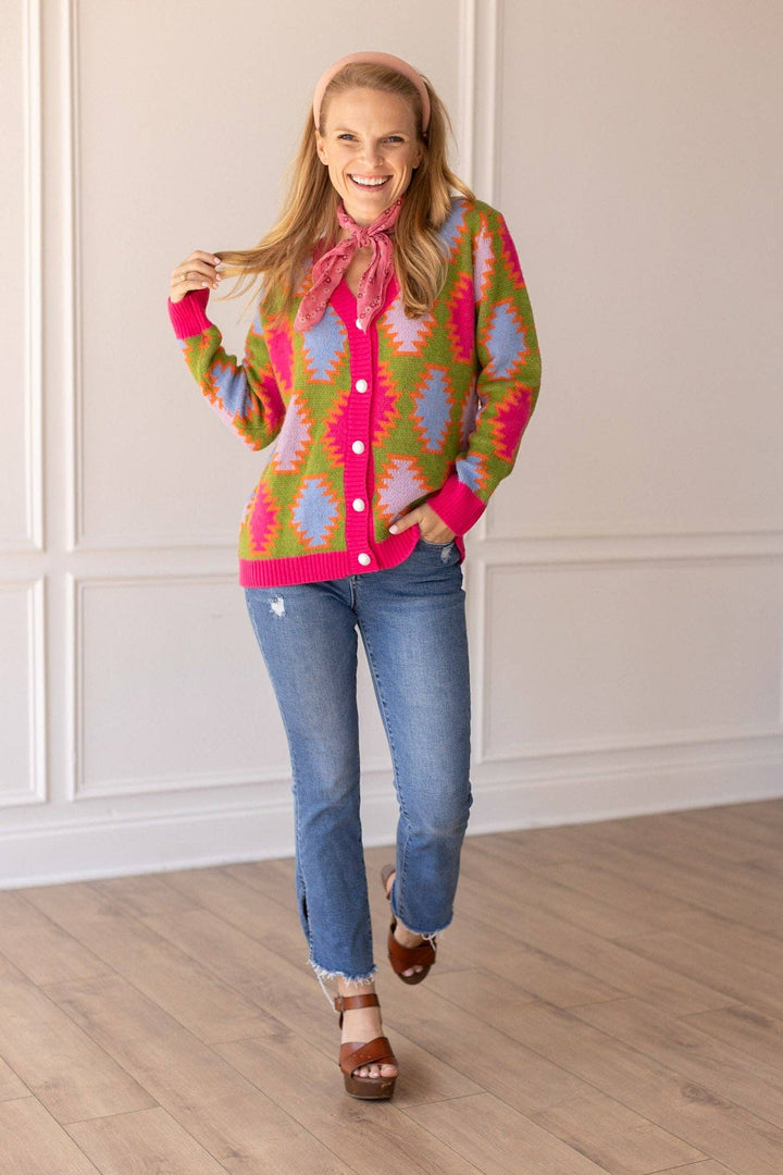 The Desert Mirage Cardigan - Curvy