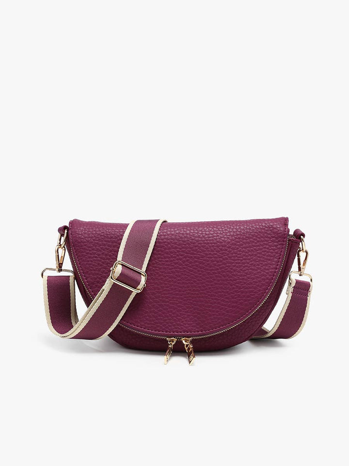 Fall Around Town Crescent Crossbody - 2 Colors