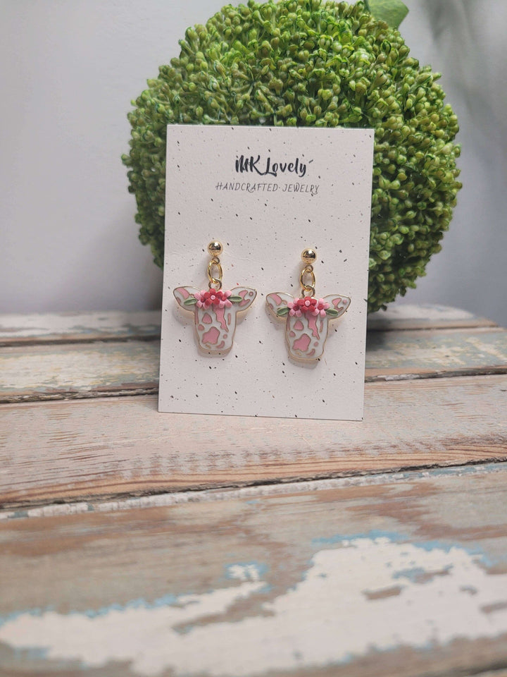 Blooming Moo Earrings