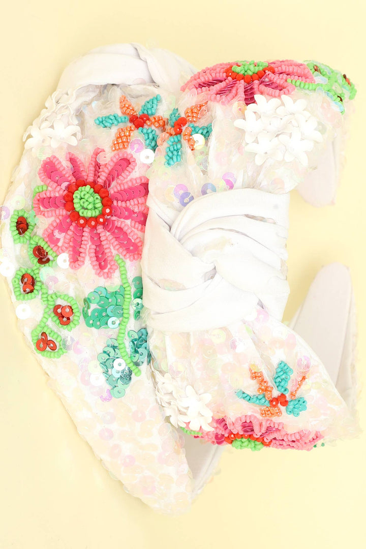 Blossom & Sparkle Statement Headband