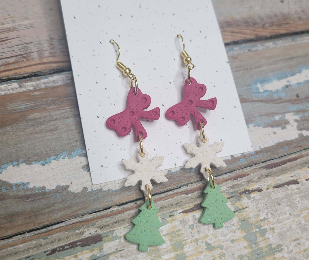 Deck the Halls Dangle Earrings