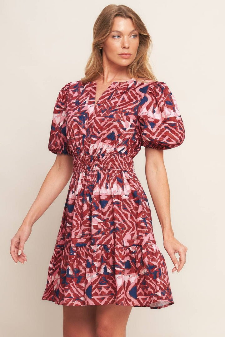 Autumn Afterglow Mini Dress