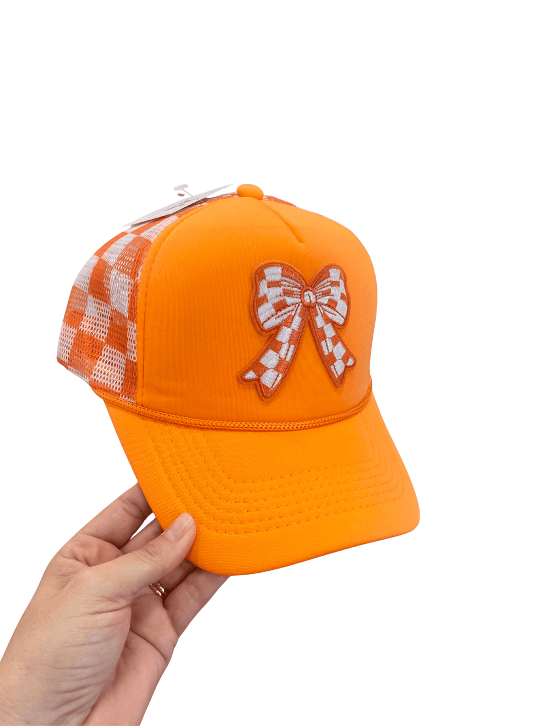 Checker Bow Game Day Hat