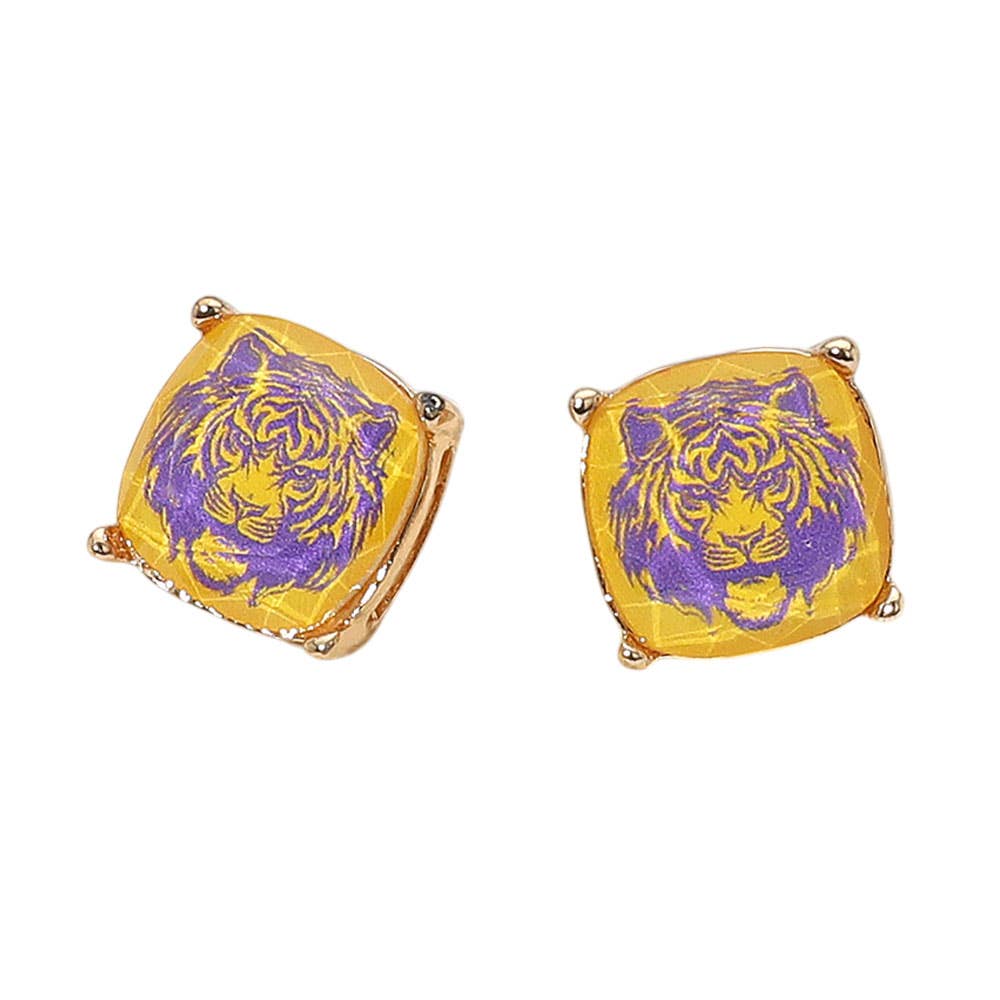 Tiger Gameday Grit Studs - 2 Options