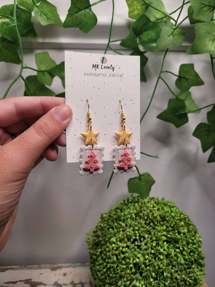 Holiday Post Earrings