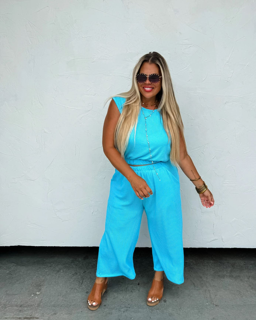 Cropped Loungewear Set in 3 Colors - Reg & Curvy - Lolo Viv Boutique