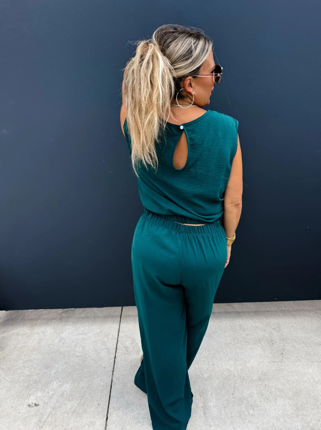 Cropped Top & Pant Set - Reg & Curvy - Lolo Viv Boutique