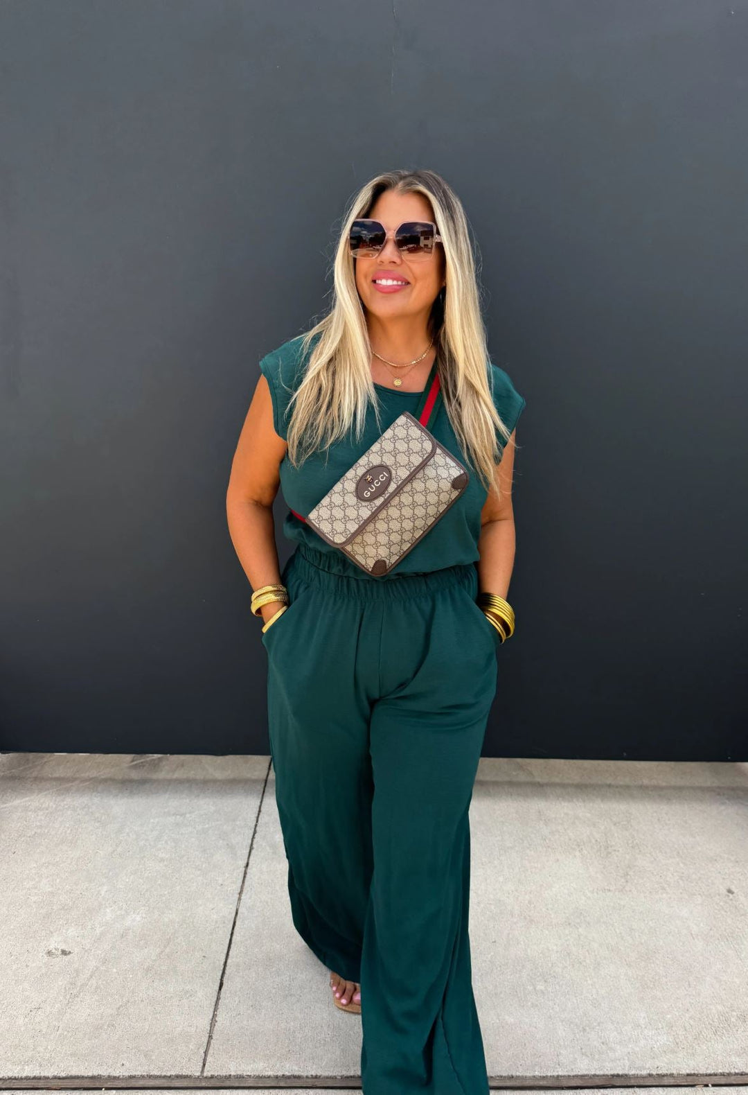 Cropped Top & Pant Set - Reg & Curvy - Lolo Viv Boutique