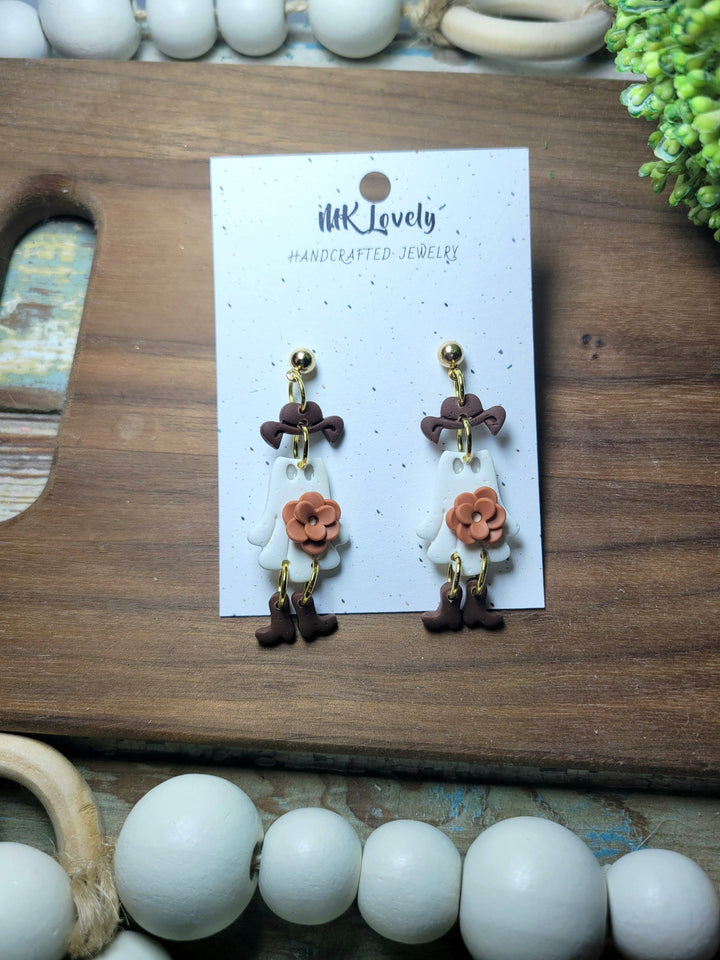 Yeehaw Boo Earrings