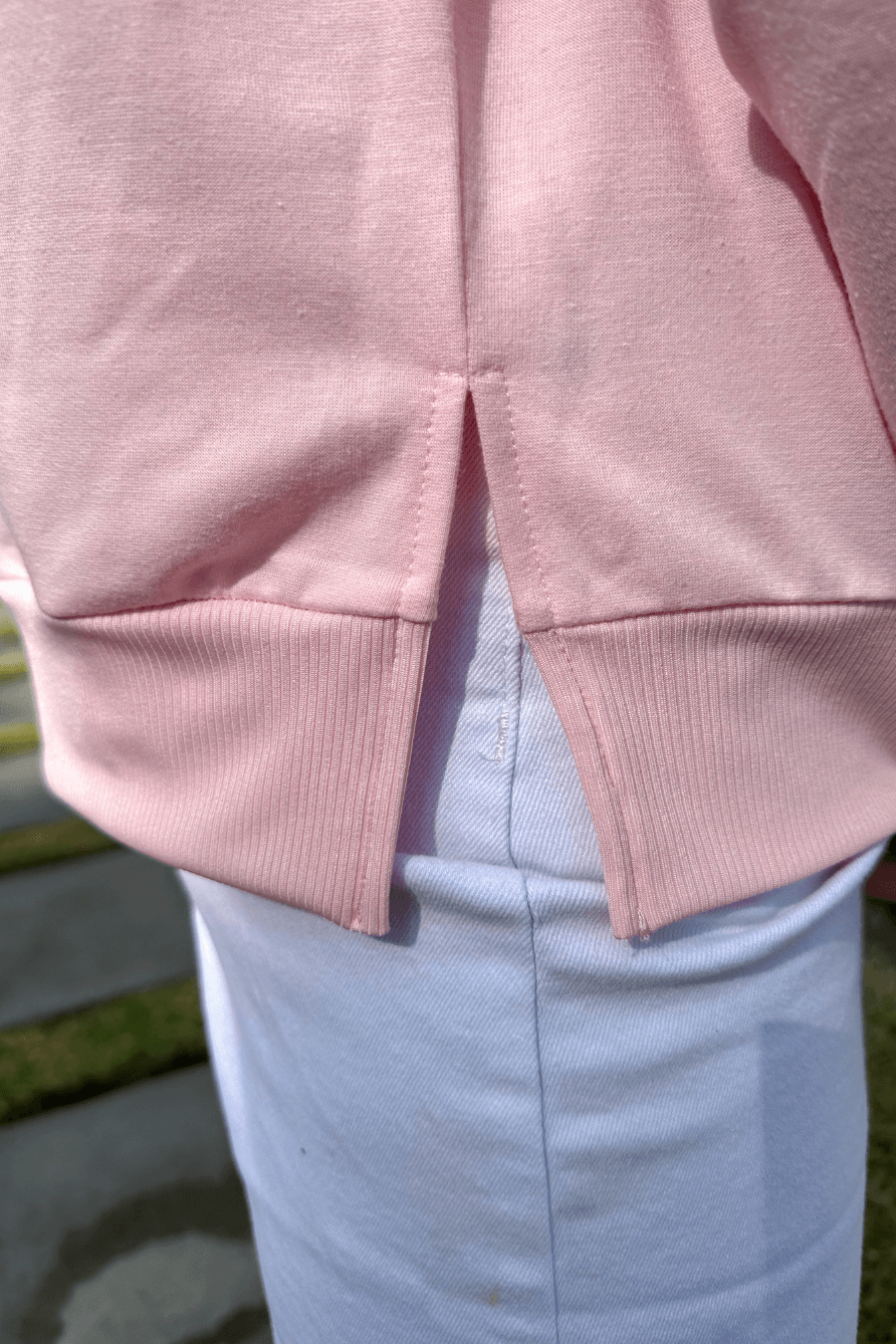 Take It Easy Patch Pullover - Reg & Curvy