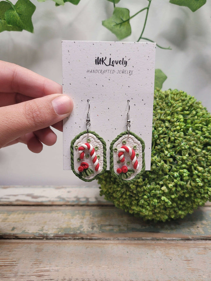 Candy Cane Cutie Earrings