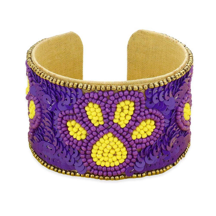 Game Day Sequin Paw Bracelets