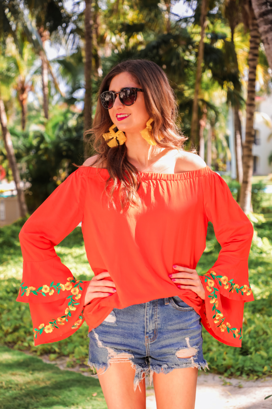 Sunset Fiesta Top - Reg & Curvy