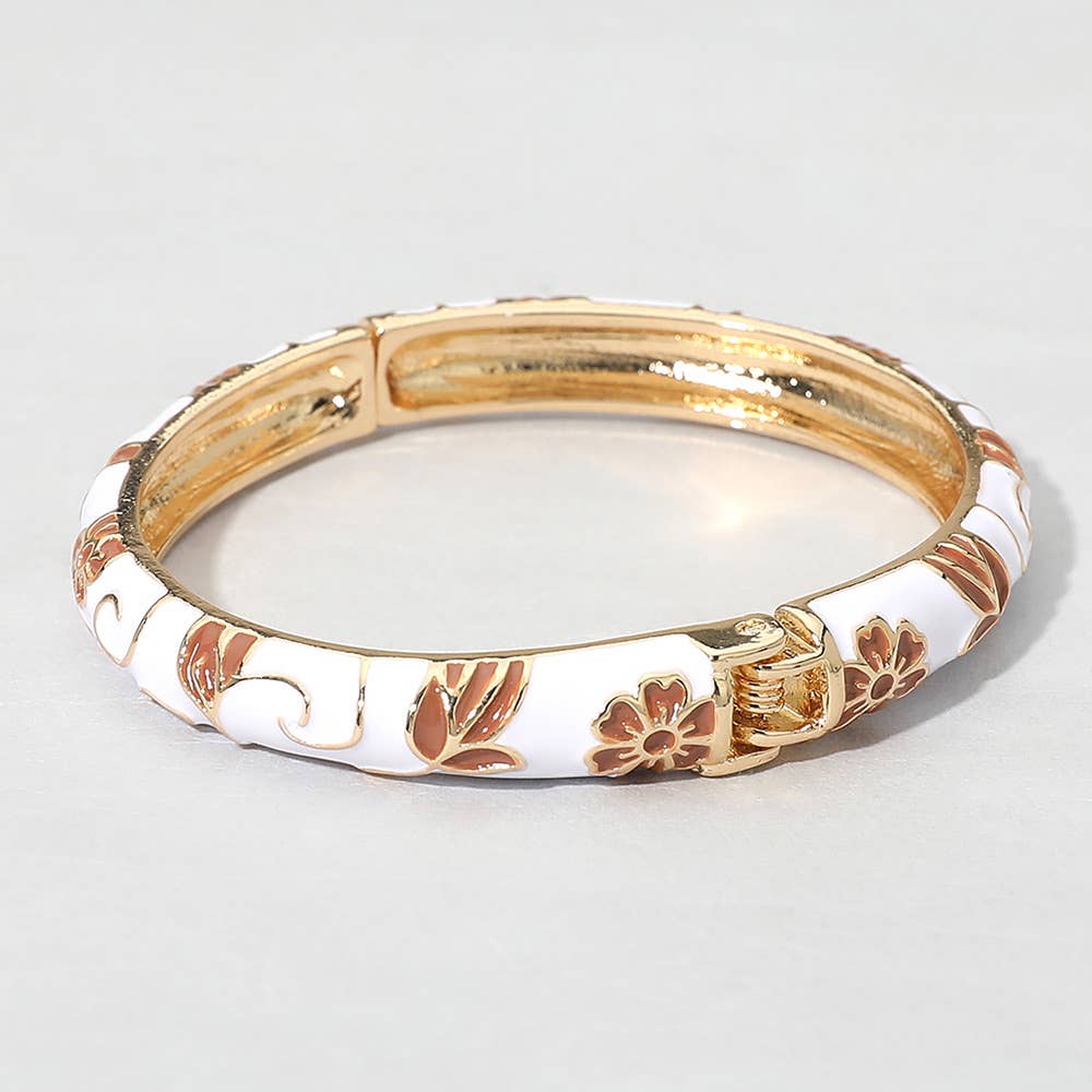 Golden Garden Bangle - 2 Colors