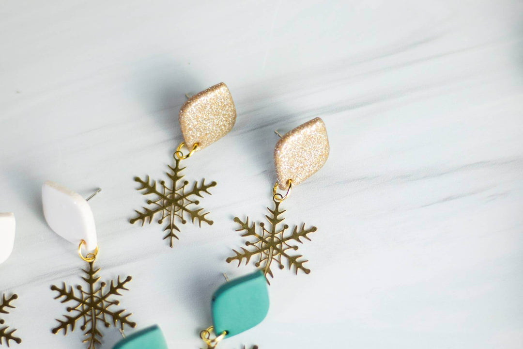 Golden Drift Earrings
