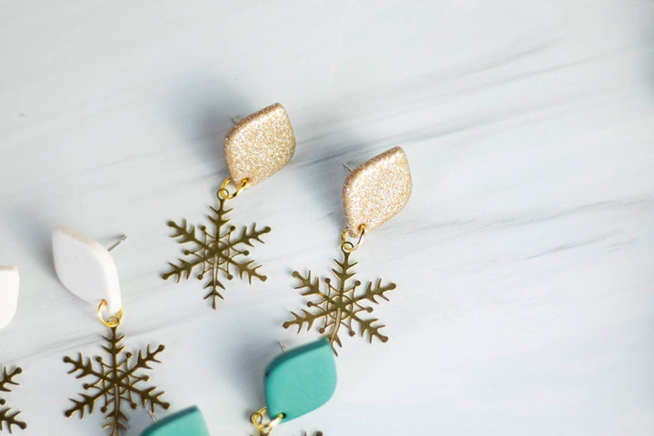 Golden Drift Earrings
