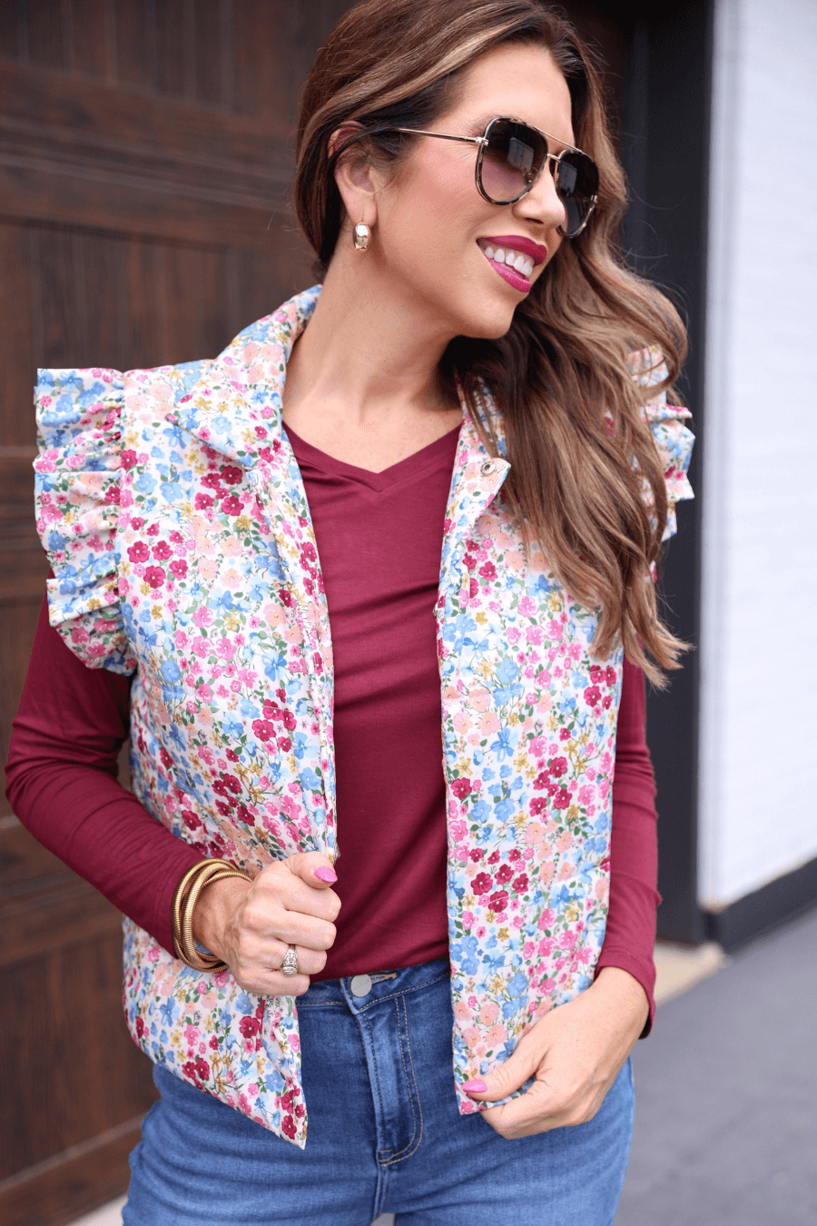 Garden Stroll Puffer Vest - Reg & Curvy