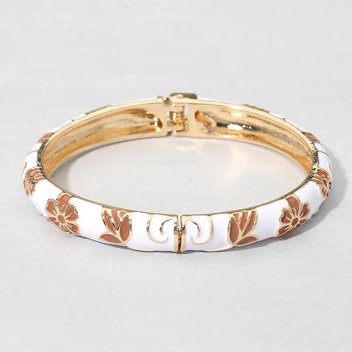 Golden Garden Bangle - 2 Colors