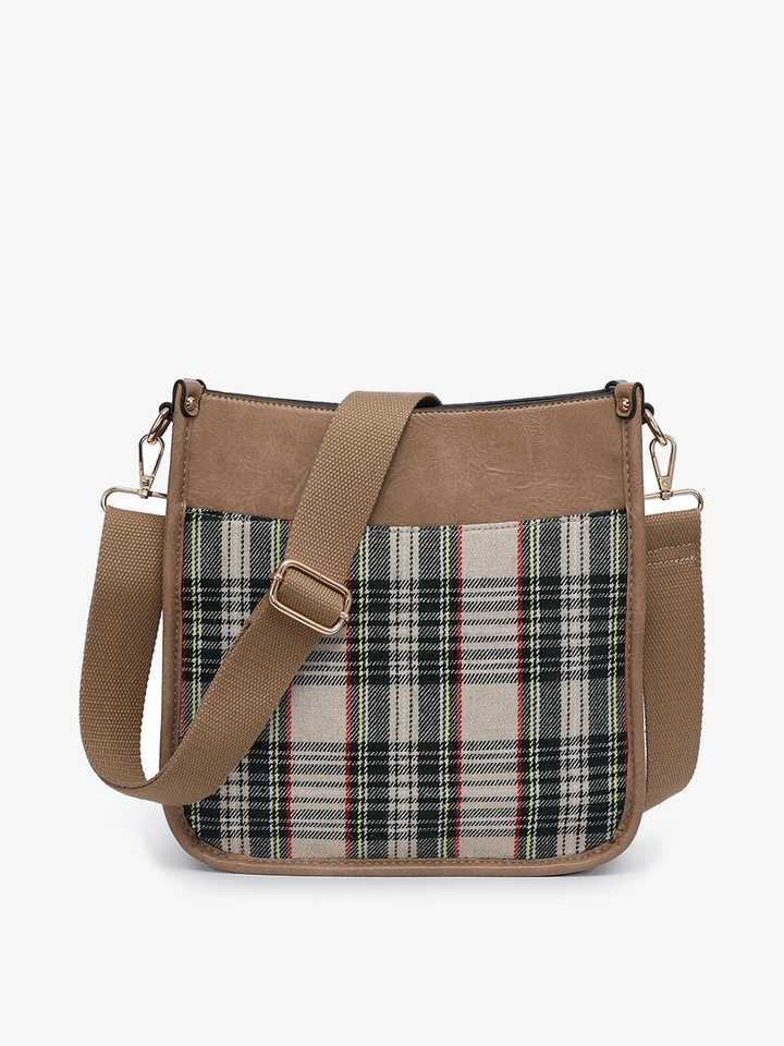 Plaid About Town Crossbody