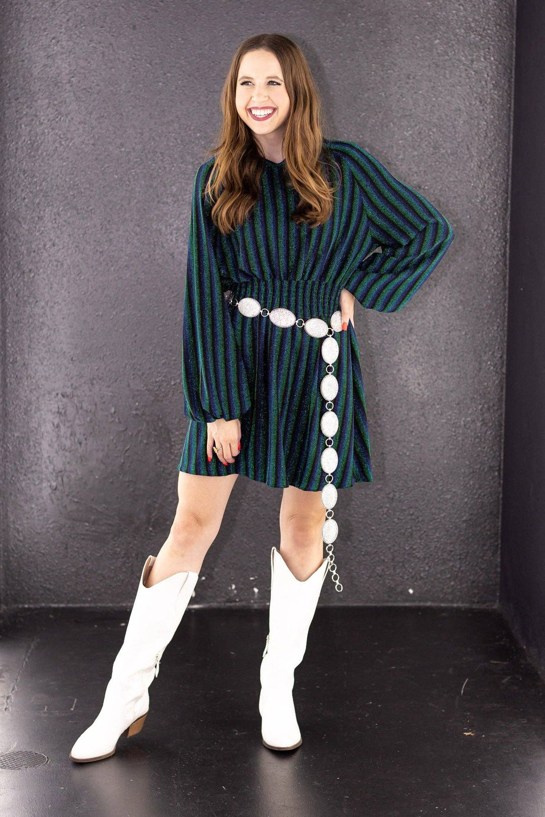 Midnight Aurora Dress - Curvy