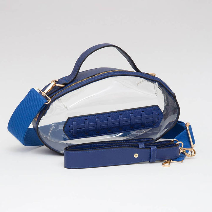 *PREORDER* Football Shaped Crossbody Bag - Multiple Colors