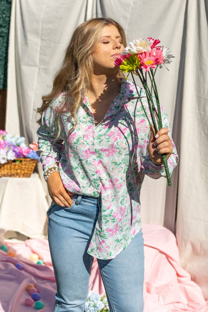 Blossom Button Up - Reg & Curvy