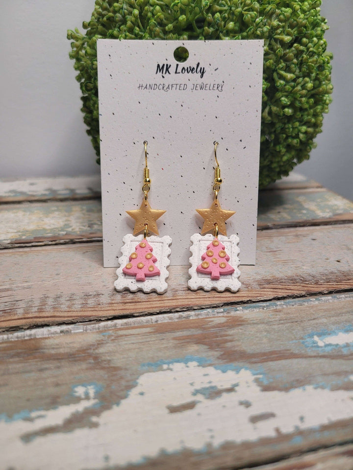 Holiday Post Earrings