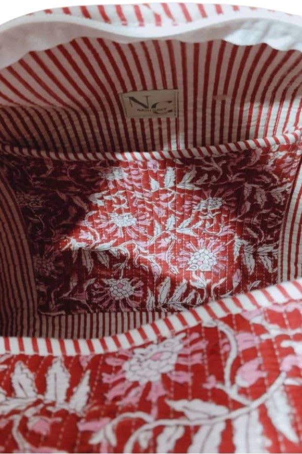 The Poppy Lane Quilted Duffle