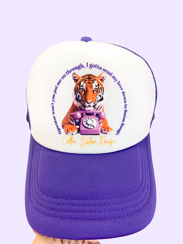 Callin' Baton Rouge Trucker Hat
