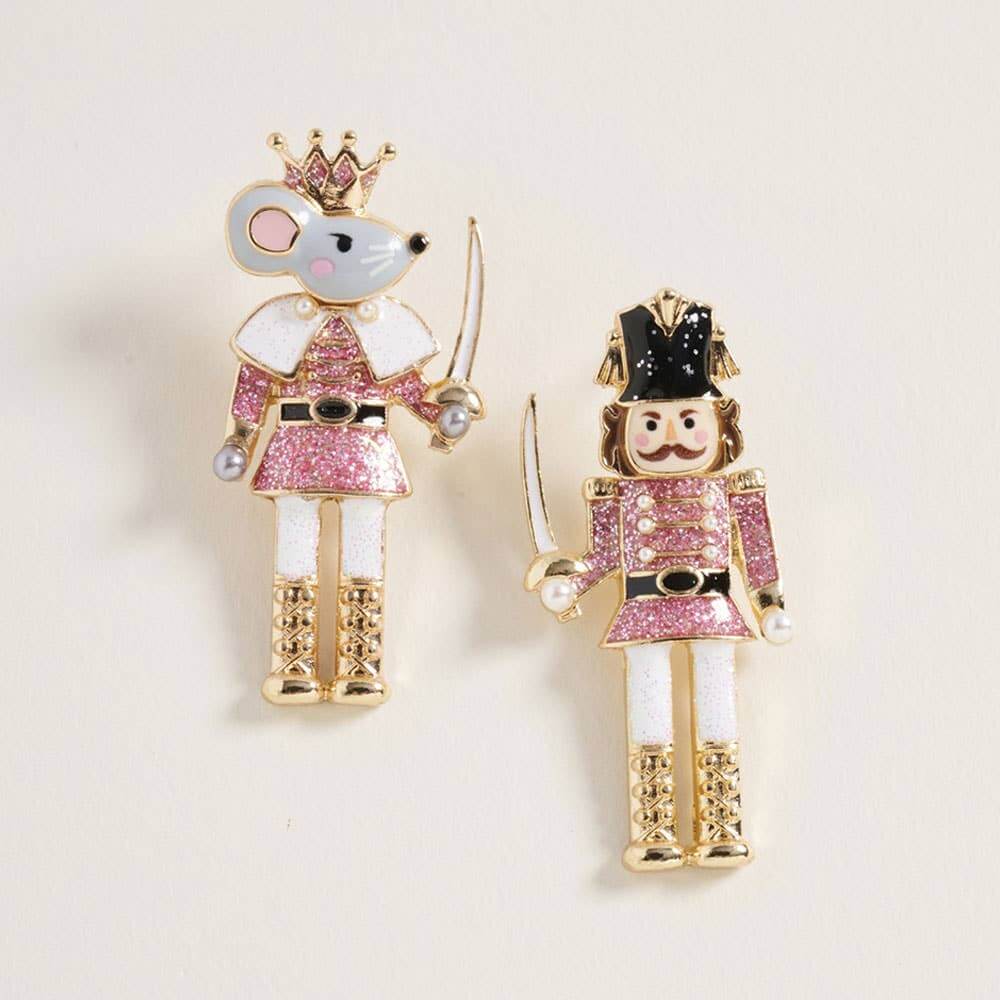 Battle of the Nutcracker Earrings - 3 Colors