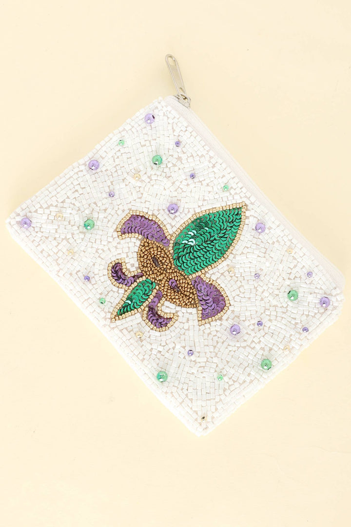 The Bourbon Street Beaded Coin Purse