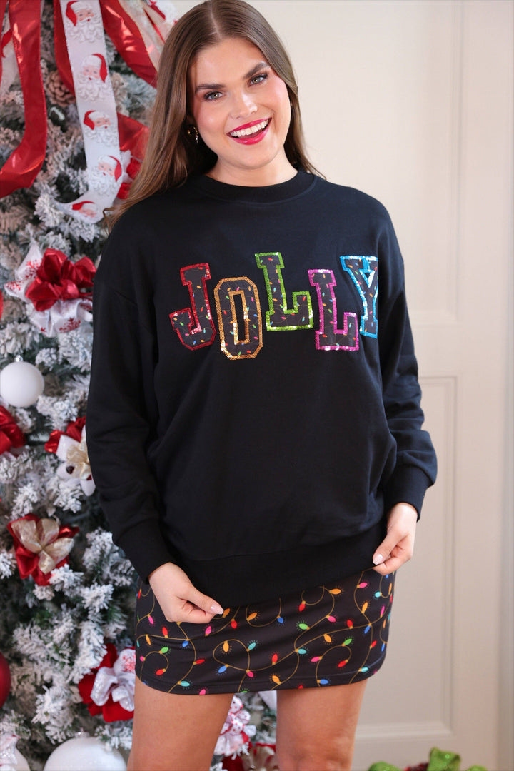 The Holly Jolly Glow-Up Pullover - Reg & Curvy