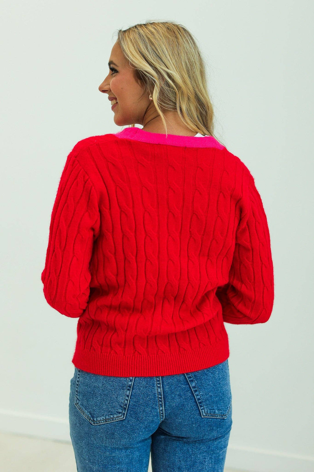 Tinsel Twist Cardigan - Curvy