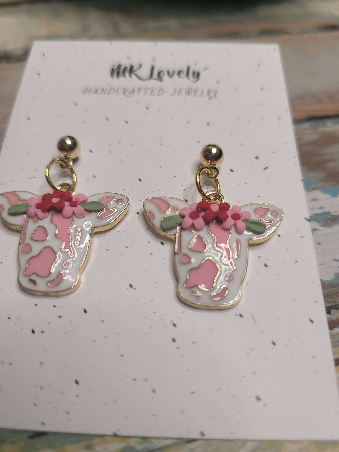 Blooming Moo Earrings