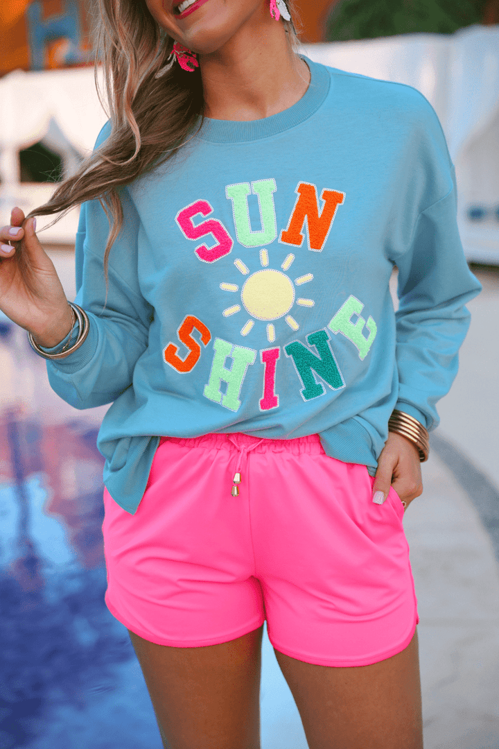 Electric Pink Pop Shorts - Curvy - Lolo Viv Boutique
