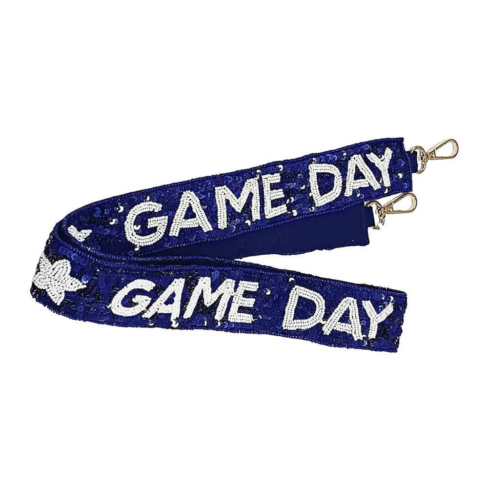 Game Day Beaded Purse Strap - Multiple Colors