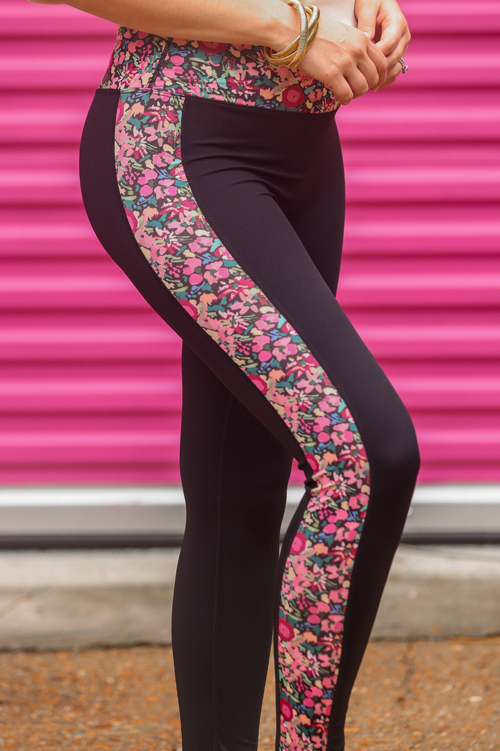 The Bloom Rush Leggings - Reg & Curvy