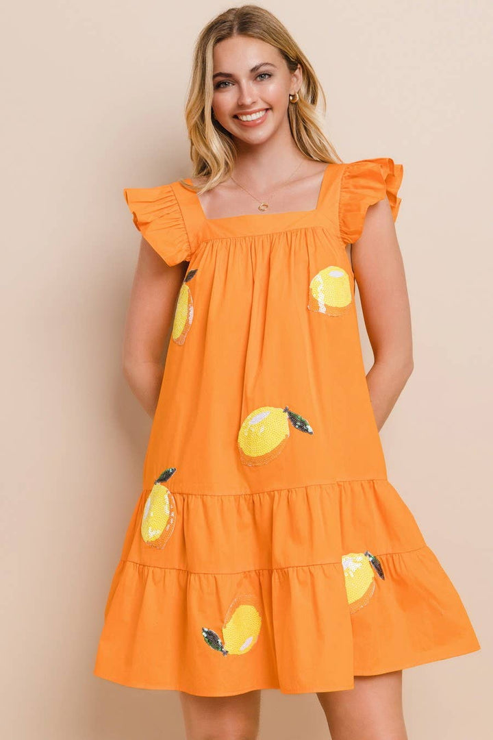 Limoncello Love Tiered Dress - 2 Colors