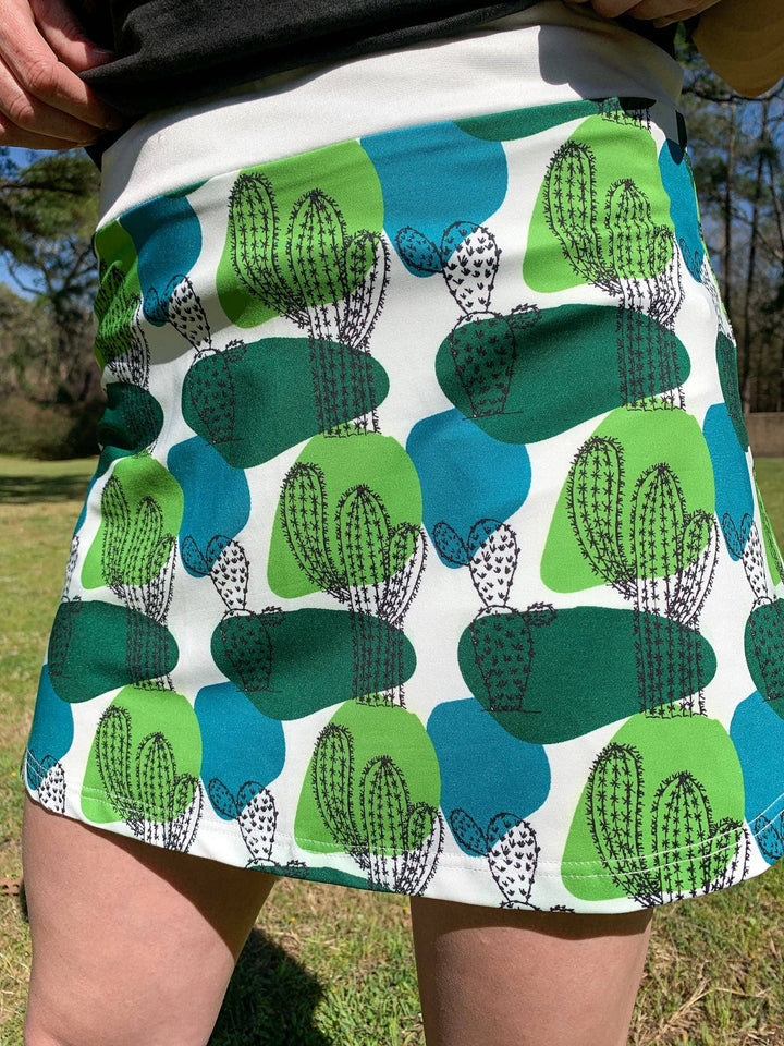 Cacti & Aces Tennis Skort