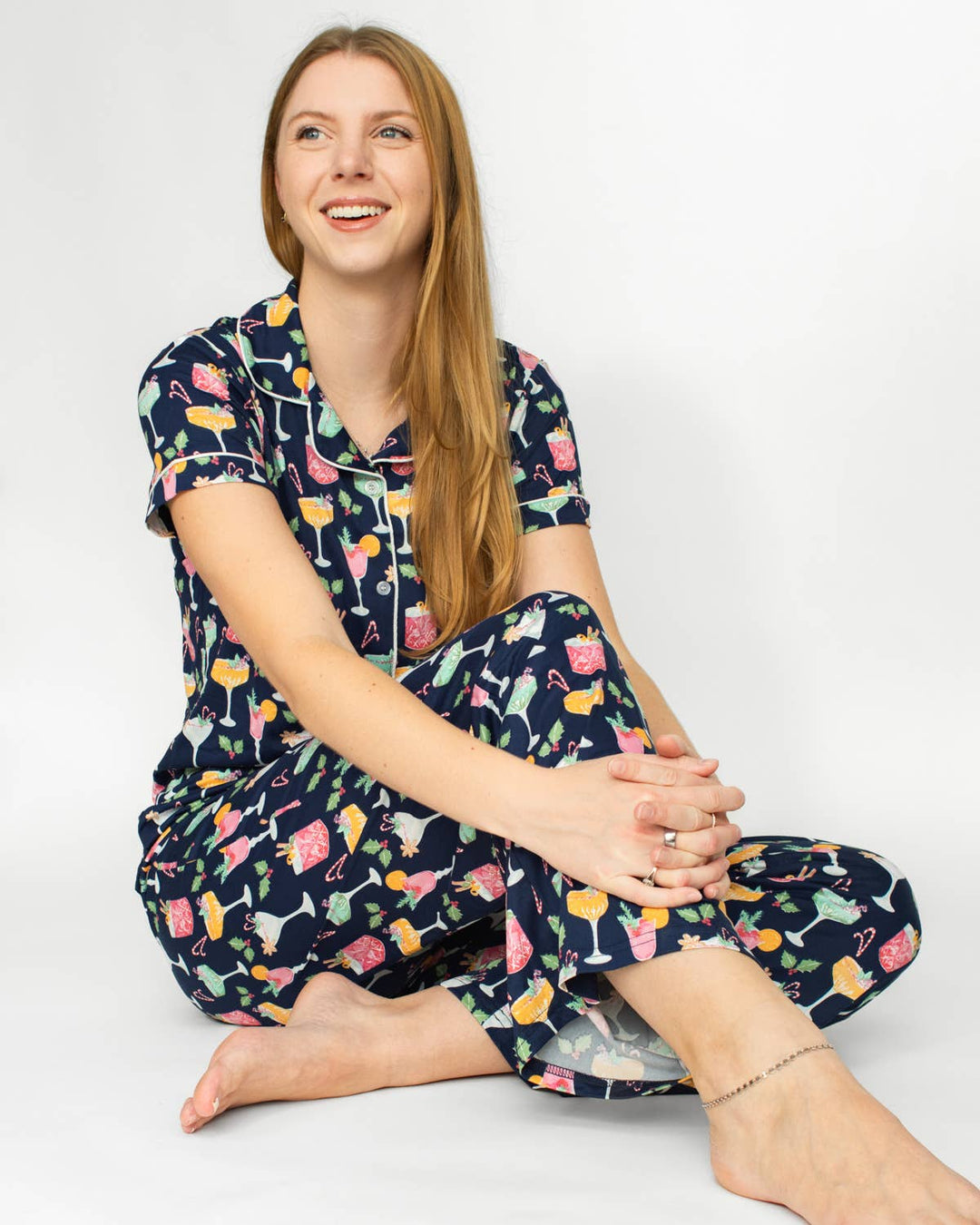 Merry Mixology Pajama Top - Reg & Curvy