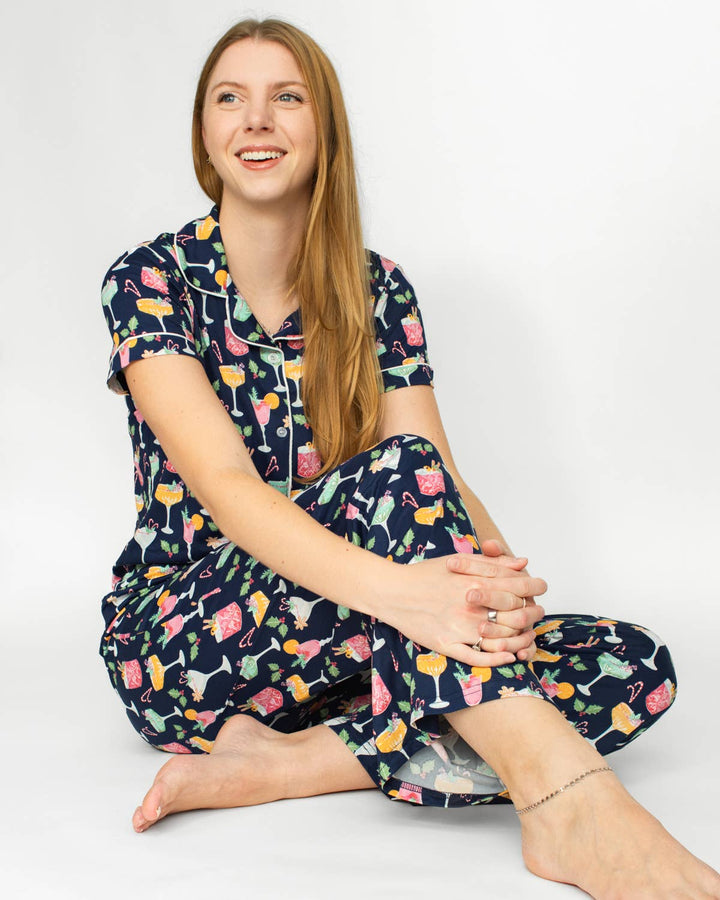 Merry Mixology Pajama Top - Reg & Curvy