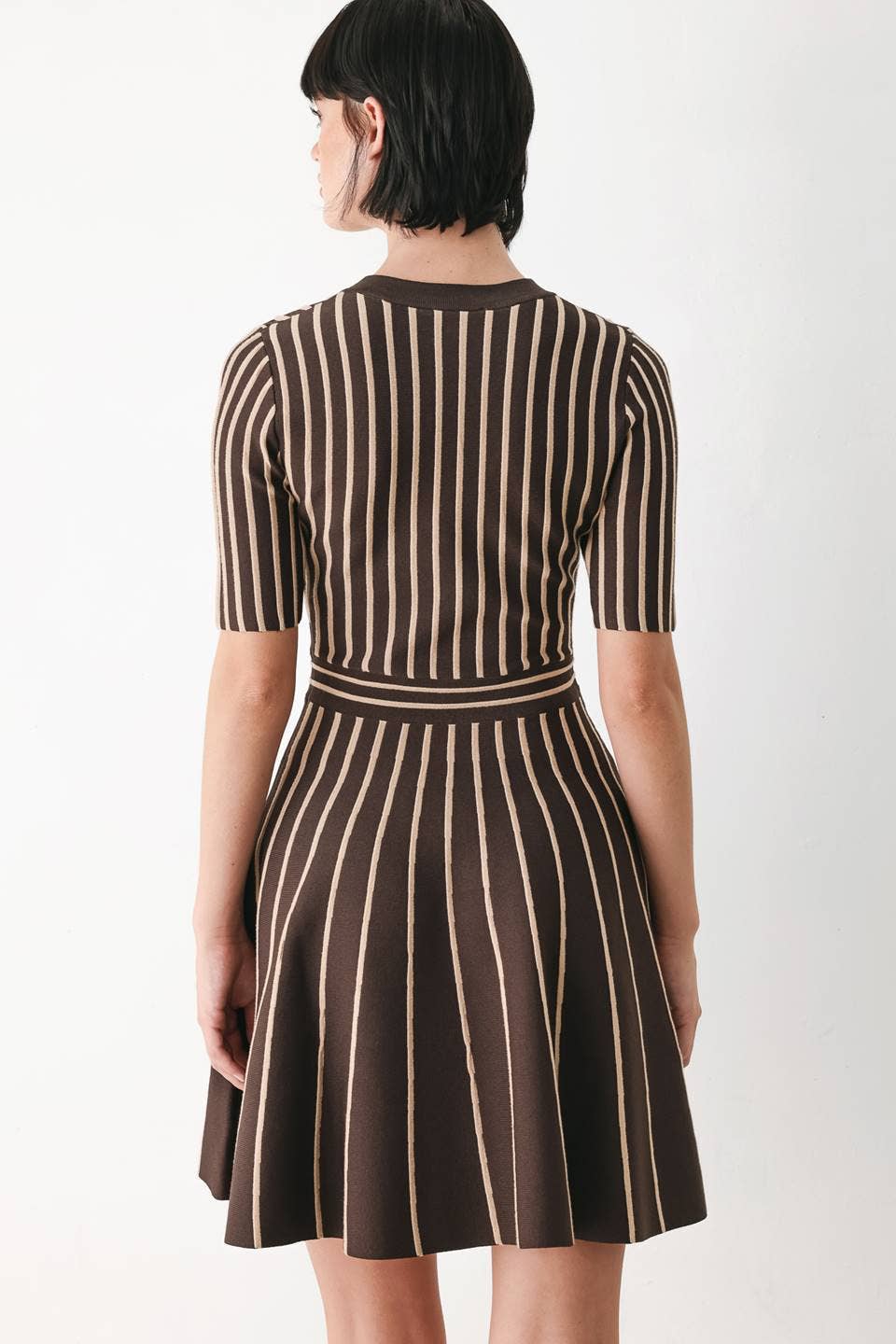 Main Street Mocha Sweater Dress