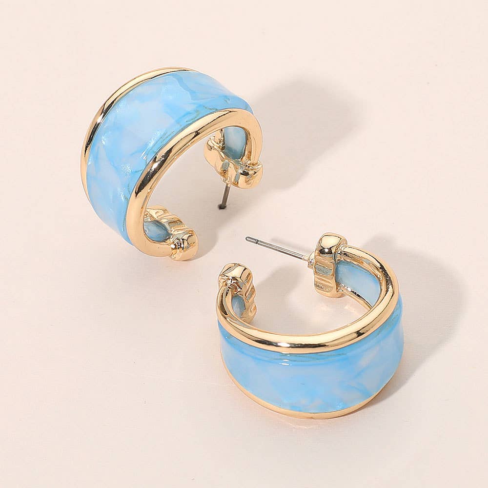 Color Pop Resin Hoops