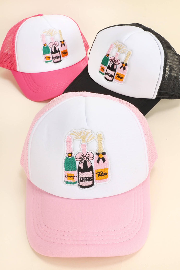 Cheers & Chillin’ Holiday Trucker Hat