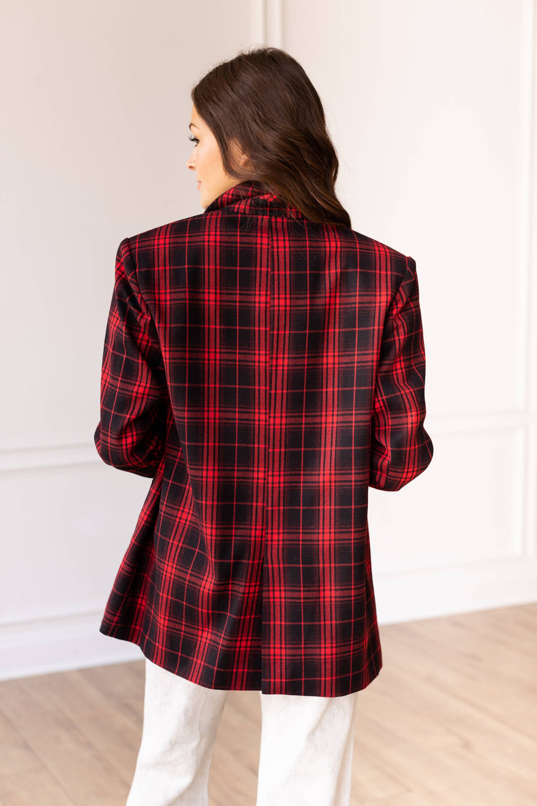 Plaid Perfection Blazer - Reg & Curvy