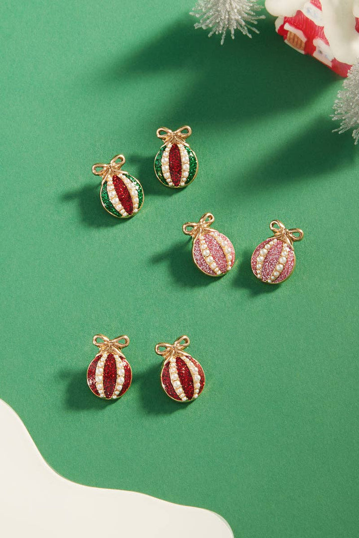 The Deck the Halls Studs