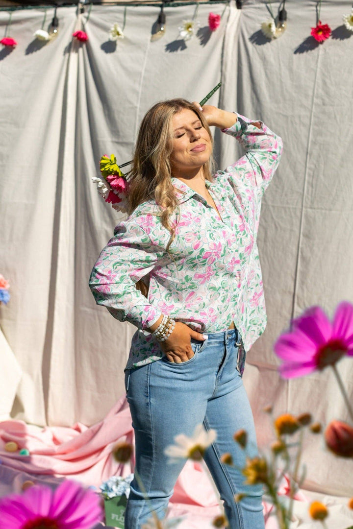Blossom Button Up - Reg & Curvy